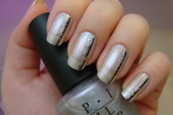 OPI Stars in my eyes et un peu de nail art