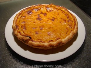 tarte à la courge