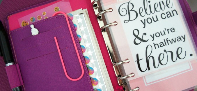 Agenda personnalisé – Comment j’ai customisé mon Filofax