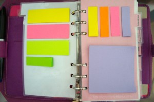 PostIt-Filofax