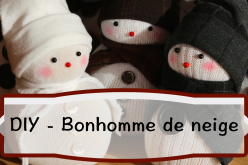 Vidéo DIY – Bonhomme de neige en Chaussette