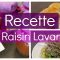 Recette – Gelée de Raisin blanc à la Lavande