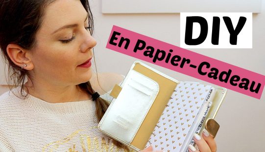 DIY Agenda – Faire des intercalaires en papier cadeau | Personnaliser son agenda