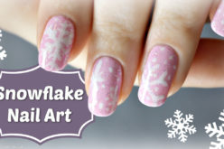 NAIL ART – Snowflake Cookie Nail Art – Flocons de neige sur mes ongles #mynails4charity