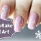 NAIL ART – Snowflake Cookie Nail Art – Flocons de neige sur mes ongles #mynails4charity