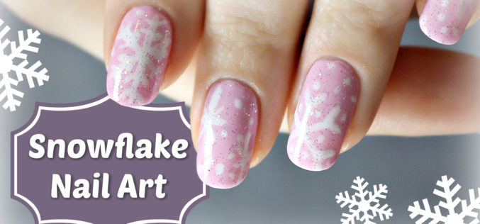NAIL ART – Snowflake Cookie Nail Art – Flocons de neige sur mes ongles #mynails4charity