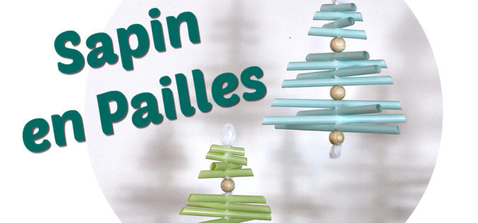 DIY – Comment Faire des Sapins en Pailles | Tuto déco à suspendre