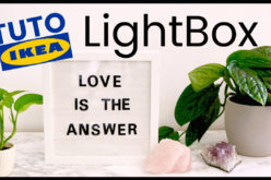 DIY – Comment faire une LightBox avec un cadre RIBBA de chez IKEA et du texte lumineux