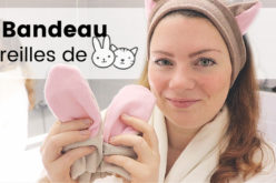 DIY – Bandeau oreilles de Chat, Lapin ou Ourson pour vos cheveux