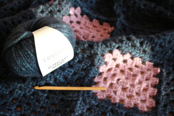 Tuto crochet – Couverture « granny square » en crochet